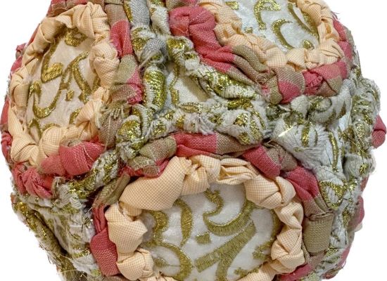 Prayer of Day Eight:  Work Size: 70 cm Medium: Embroidery on fabric